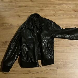 Calvin Klein leather jacket